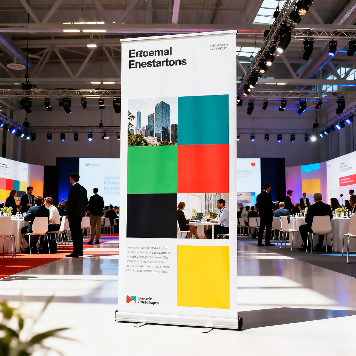 10mil anti-curl roll-up banner media