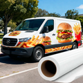 Graphictac fleet wrap polymeric printable vinyl roll