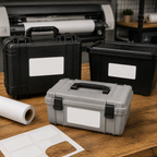 Matte permanent printable vinyl equipment labels
