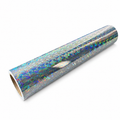 4mil Holographic Shattered Ice Printable Vinyl