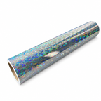 4mil Holographic Shattered Ice Printable Vinyl