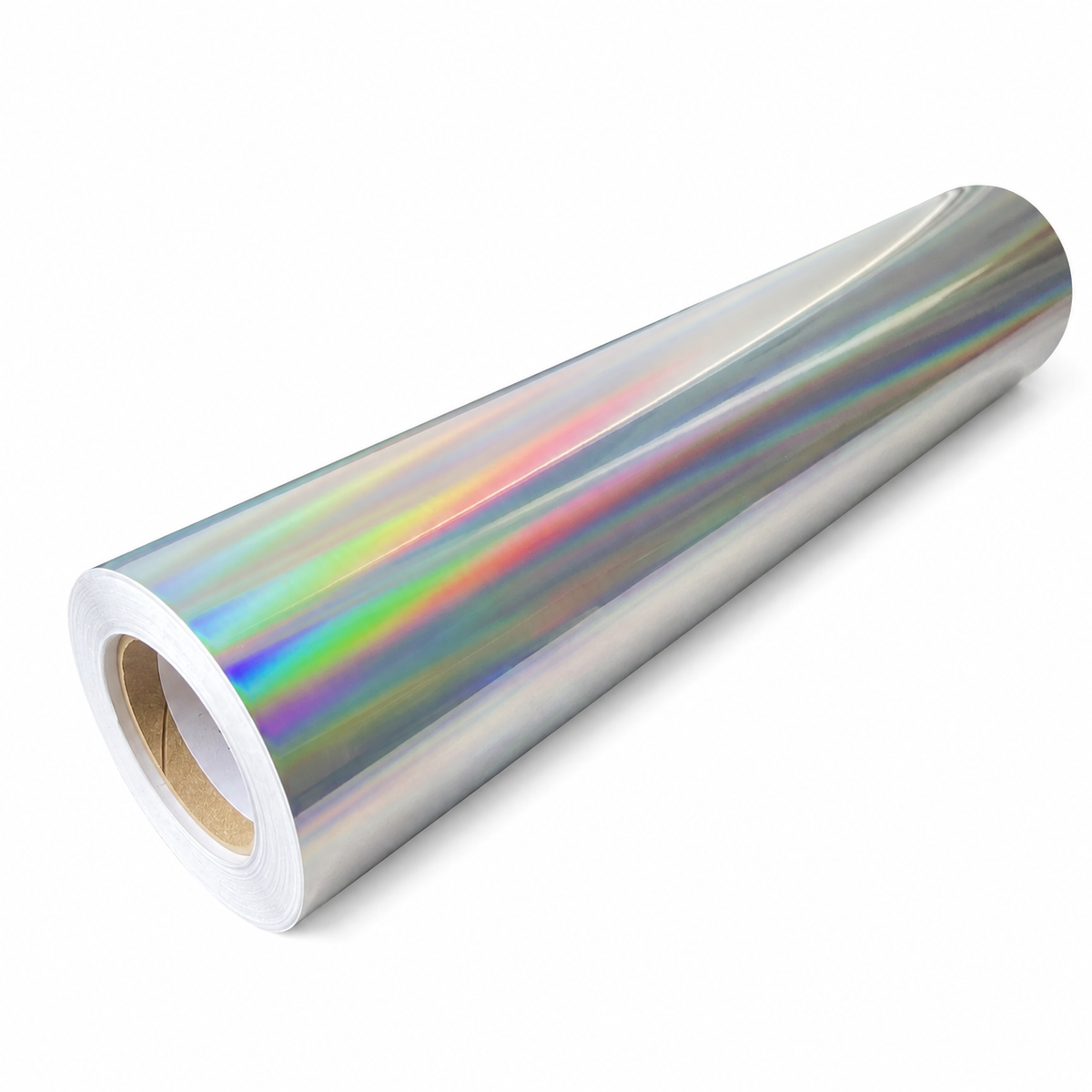 4mil Holographic Silver Printable Vinyl