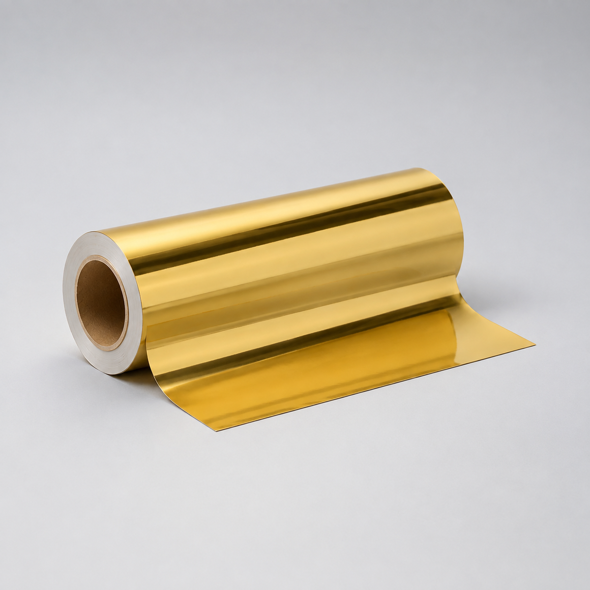 4mil gold metallic chrome printable vinyl roll