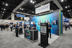 P991GXR grey-back air-release printable vinyl used for a trade show display