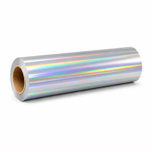 Rainbow holographic printable vinyl roll