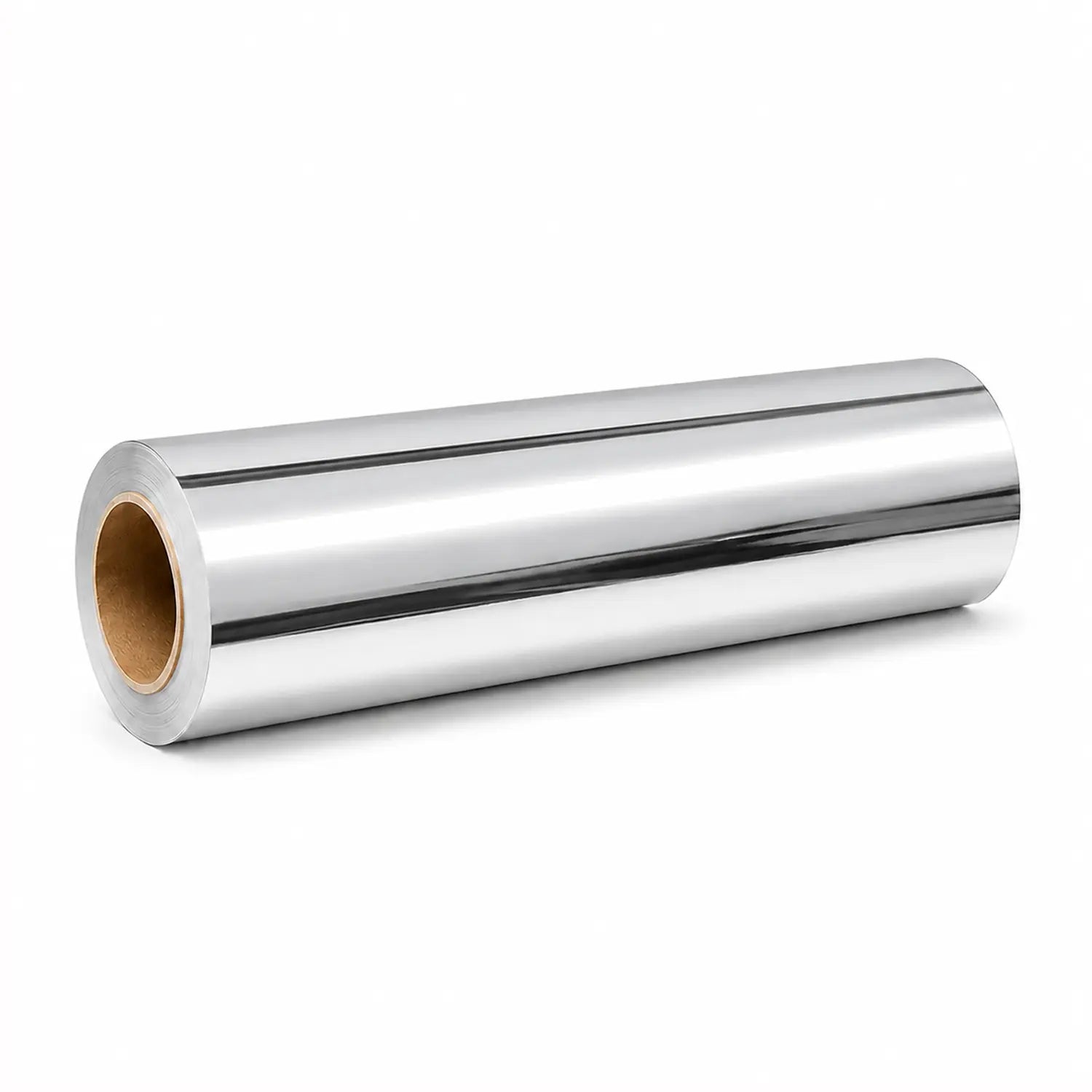 Silver metallic chrome printable vinyl roll